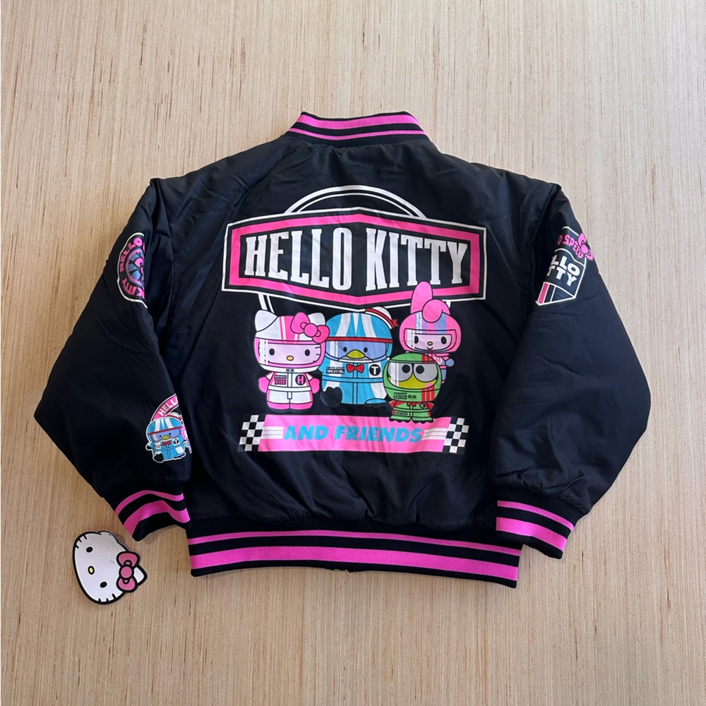 🆕 Hello Kitty Racing Jacket - Picture 2 of 3